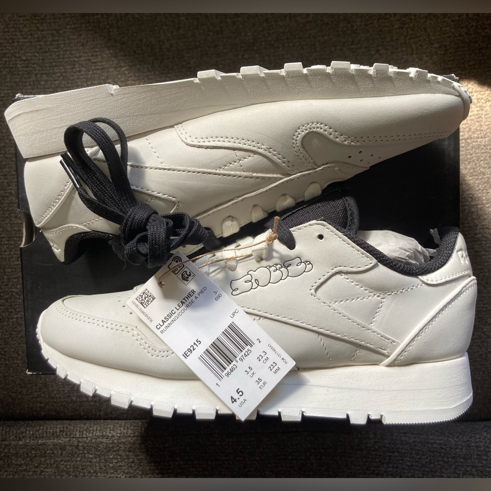 Reebok Classic SNEEZE Classic Leather White Chalk Limited New Men Shoes IE9215